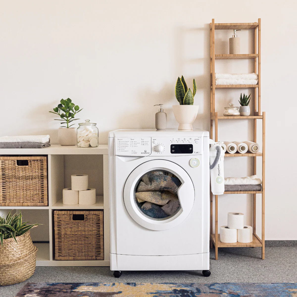 Dywan łatwoczyszczący Carpet Decor podczas prania w pralce